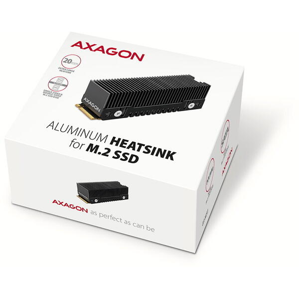 Cooler AXAGON CLR-M2XT, pentru M.2 2280