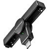 Card Reader AXAGON CRE-SMPC, USB-C, Smart Card Pocket Reader