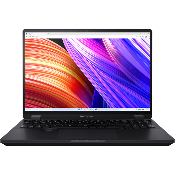 Laptop Asus ProArt Studiobook 16 OLED H7604JI, 16 inch 3.2K 120Hz Touch, Intel Core i9-13980HX, 64GB DDR5, 2TB SSD, GeForce RTX 4070 8GB, Win 11 Pro, Mineral Black
