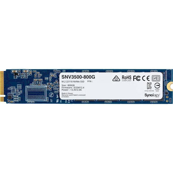 SSD Synology SNV3500 800GB PCI Express 3.0 x4 M.2 22110