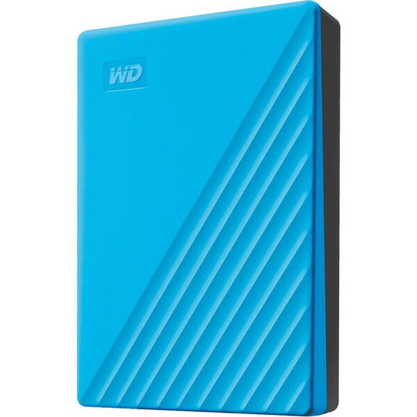 Hard Disk Extern WD My Passport 4TB USB 3.2 Blue