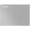 Hard Disk Extern Toshiba Canvio Flex 1TB, 2.5 inch, USB 3.2 Type C Silver