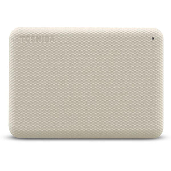 Hard Disk Extern Toshiba Canvio Advance 4TB, 2.5 inch, USB 3.2 White