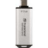 SSD Transcend ESD300S 512GB, USB 3.2 tip C, Silver