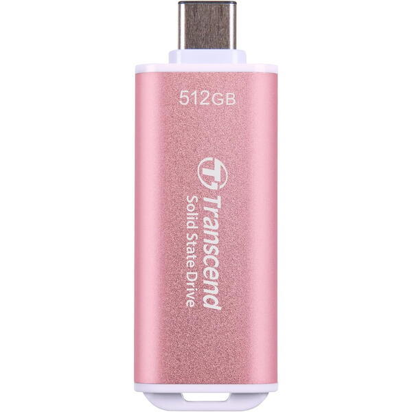 SSD Transcend ESD300P 512GB USB 3.2 tip C Pink