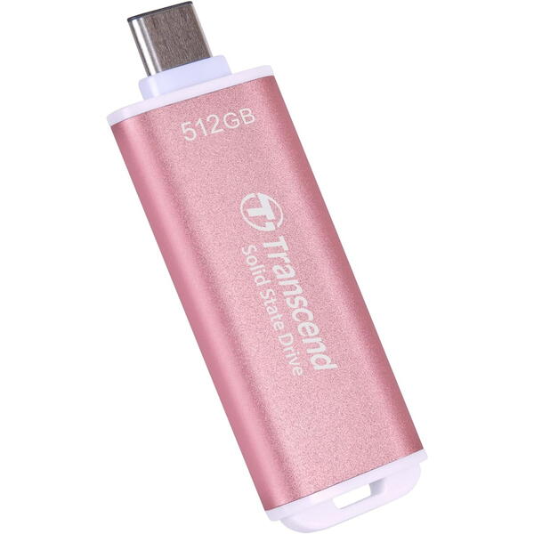 SSD Transcend ESD300P 512GB USB 3.2 tip C Pink