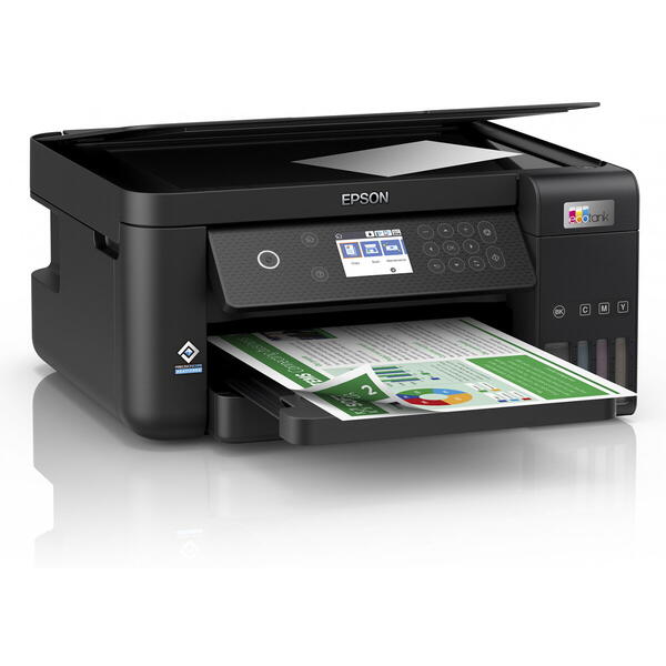 Multifunctionala Epson L6260 InkJet CISS, Color, Format A4, Duplex, Retea, Wi-Fi