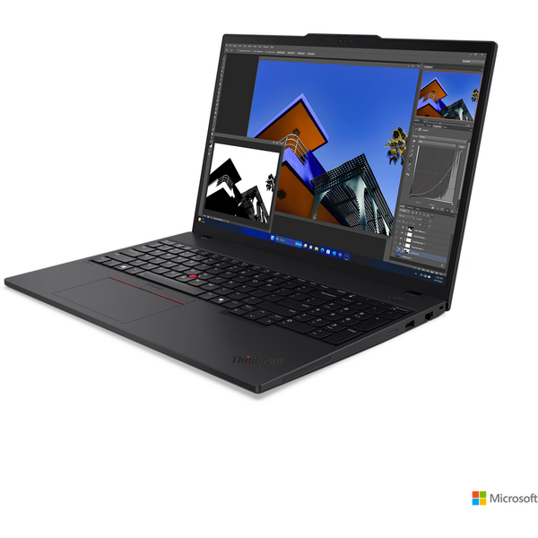 Laptop Lenovo ThinkPad T16 Gen 3, 16 inch WUXGA IPS, Intel Core Ultra 7 155U, 32GB DDR5, 1TB SSD, Intel Graphics, Win 11 Pro, Black