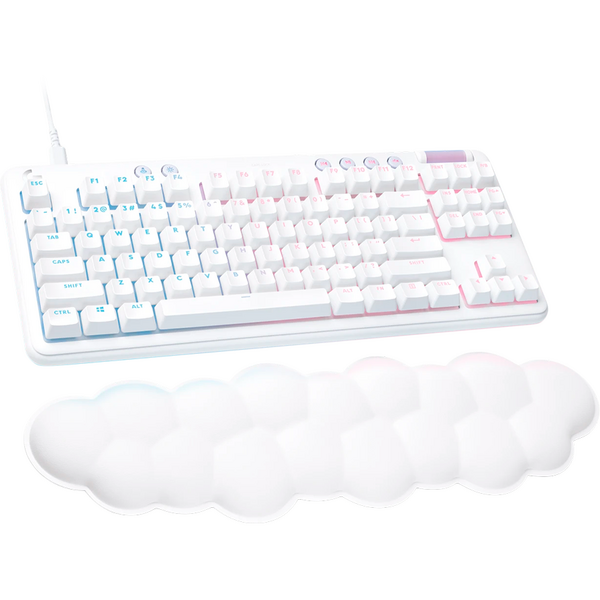 Tastatura gaming Logitech G713 White RGB GX Brown Switch Mecanica