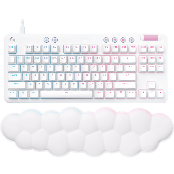 Tastatura gaming Logitech G713 White RGB GX Brown Switch Mecanica