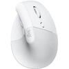 Mouse Logitech Lift Vertical Ergonomic, Alb
