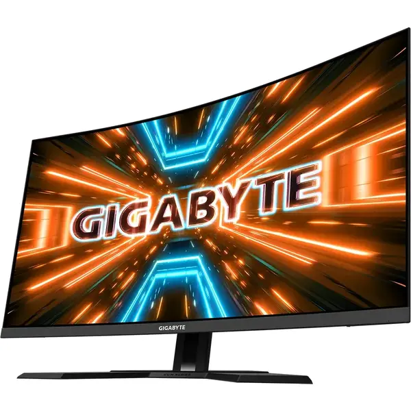 Monitor Gaming Gigabyte Curbat M32UC 31.5 inch UHD VA 1 ms 160 Hz KVM USB-C HDR Negru