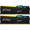 Memorie Kingston FURY Beast RGB 32GB DDR5 6000MHz CL36 Kit Dual Channel
