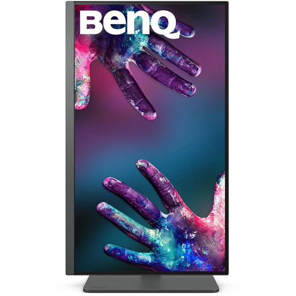 Monitor LED Benq PD2705U 27 inch UHD IPS 5 ms 60 Hz USB-C HDR Negru