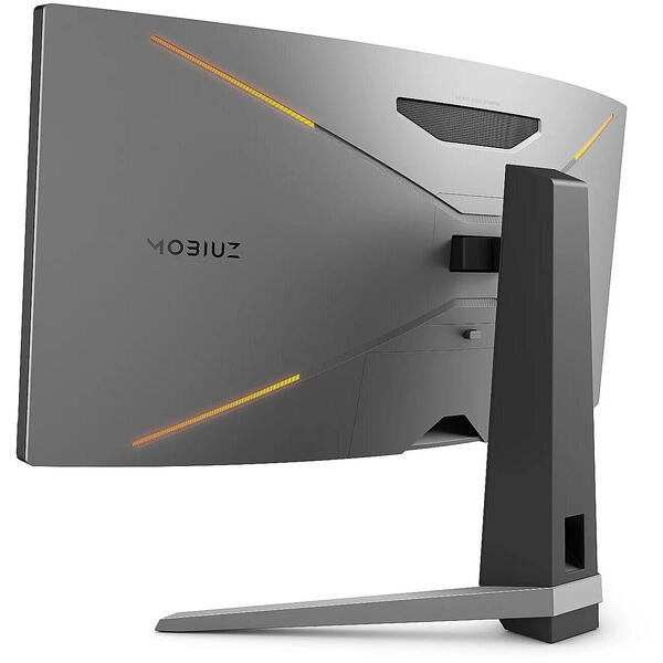 Monitor Gaming Benq Curbat MOBIUZ EX3410R 34 inch UWQHD VA 1 ms 144 Hz HDR Negru