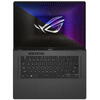 Laptop Asus ROG Zephyrus G16 GA605WV, 16 inch 2.5K OLED 240Hz, AMD Ryzen AI 9 HX 370, 32GB LPDDR5X, 1TB SSD, GeForce RTX 4060 8GB, Eclipse Gray