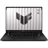 Laptop Asus TUF A14 FA401WU, 14 inch 2.5K 165Hz, AMD Ryzen AI 9 HX 370, 16GB LPDDR5X, 1TB SSD, GeForce RTX 4050 6GB, Jaeger Gray