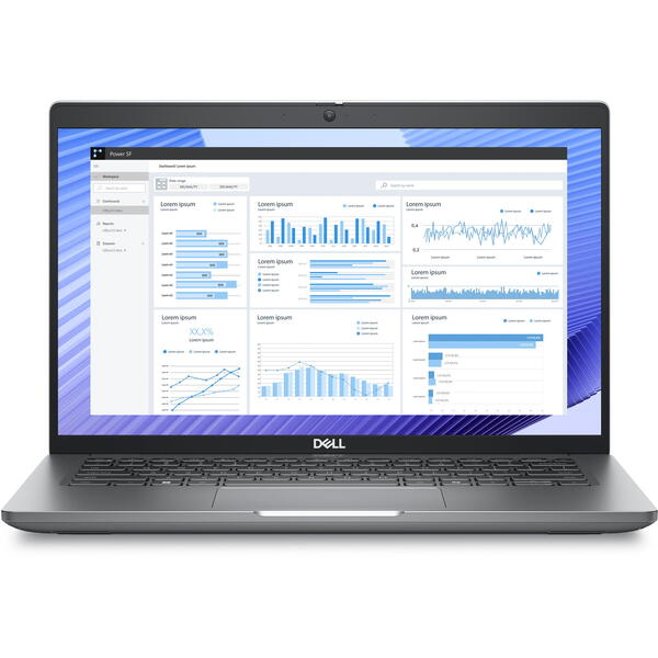Laptop Dell Precision 3490 Workstation, 14 inch FHD, Intel Core Ultra 7 155H, 32GB DDR5, 1TB SSD, RTX 500 Ada 4GB, Win 11 Pro, 3Yr ProSupport