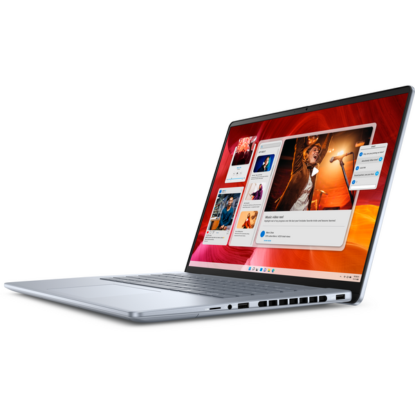Laptop Laptop Dell Inspiron 16 Plus 7640, 16 inch QHD, Intel Core Ultra 7 155H, 32B DDR5X, 2TB SSD, GeForce RTX 4060 8GB, Win 11 Pro, Ice Blue, 3Yr Premium Support