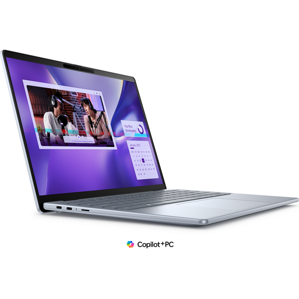 Laptop Dell Inspiron 14 Plus 7441, 14 inch 2.8K Touch, Snapdragon X Elite X1E-80-10, 16GB DDR5X, 1TB SSD, Qualcomm Adreno, Win 11 Pro, Ice Blue, 5Yr Premium Support