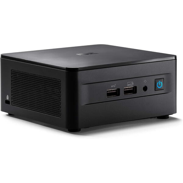 Mini PC Asus NUC 12 Pro NUC12WSHi3 Wall Street Canyon, Core i3-1220P 4.4GHz, no RAM, no Storage, Intel UHD Graphics, Wi-Fi, Bluetooth, HDMI