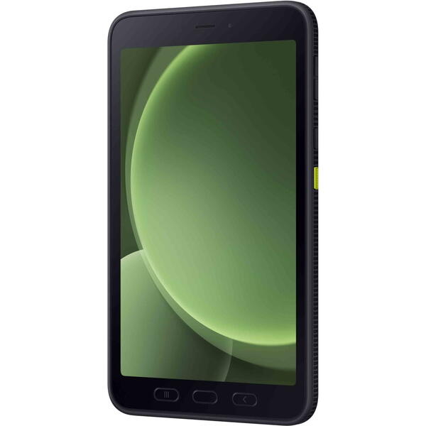 Tableta Samsung Galaxy Tab Active5, 8.0 inch Multi-touch, Octa Core 2.4Ghz, 8GB RAM, 256GB flash, Wi-Fi, Bluetooth, GPS, 5G, Android 14, Green