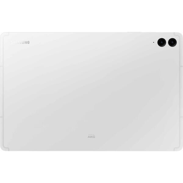 Tableta Samsung Galaxy Tab S9 FE Plus, 12.4 inch Multi-touch, Exynos 1380 Octa Core 2.4GHz, 12GB RAM, 256GB flash, Wi-Fi, Bluetooth, 5G, GPS, Android 13, Silver