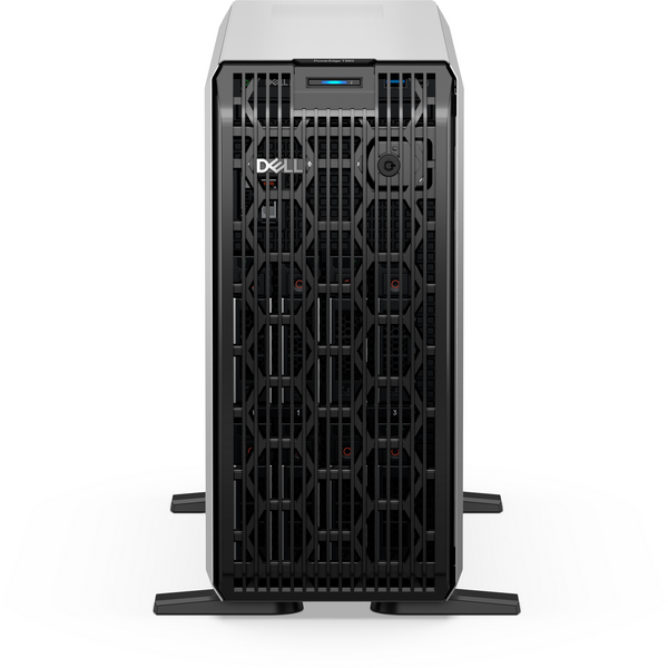 Server Brand Dell PowerEdge T360, Intel Xeon E-2414 2.6GHz, 16GB RAM UDIMM, 1x 2TB SATA 7200 rpm HDD, PERC H355, 8x Hot Plug LFF