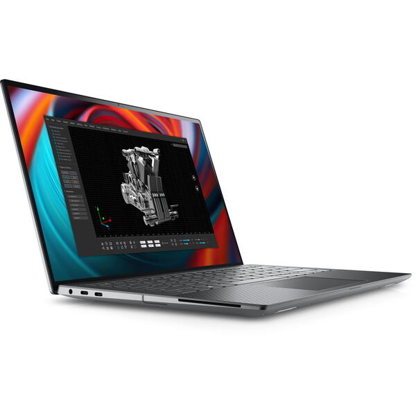 Laptop Dell Precision 5490 Workstation, 14 inch FHD+, Intel Core Ultra 7 165H, 32GB LPDDR5X, 1TB SSD, RTX 2000 Ada 8GB, Win 11 Pro, 3Yr ProSupport
