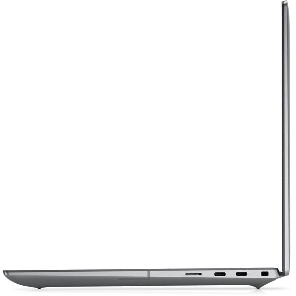 Laptop Dell Precision 5490 Workstation, 14 inch FHD+, Intel Core Ultra 7 165H, 32GB LPDDR5X, 1TB SSD, RTX 2000 Ada 8GB, Win 11 Pro, 3Yr ProSupport