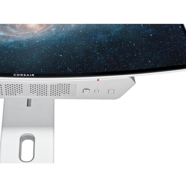 Monitor LED Corsair XENEON 34WQHD240-C 34 inch UWQHD QD-OLED 0.03 ms 240 Hz USB-C HDR, Curbat Alb Argintiu