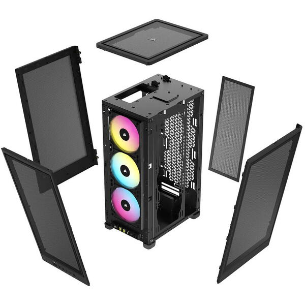 Carcasa Corsair 2000D Airflow RGB mini ITX Black