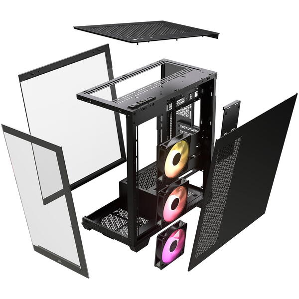 Carcasa Corsair 3500X ARGB Black