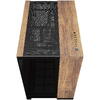 Carcasa Corsair 6500X Black/Walnut Wood