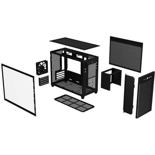 Carcasa Asus Prime AP201 Mesh Black Small Tower