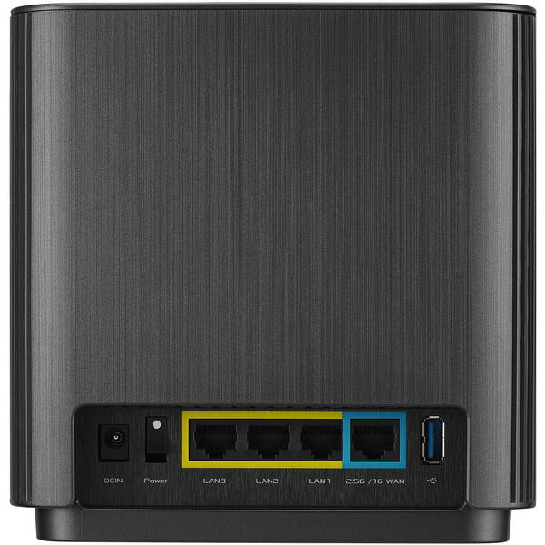 Router Wireless Asus ZenWiFi XT9 Wi-Fi 6 Mesh 1 pack Black