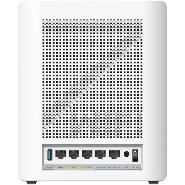 Router Wireless Asus ZenWiFi BQ16 Quad-Band WiFi 7 10 Gigabit 1 pack White