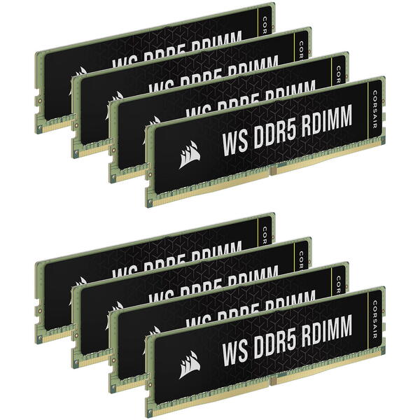Memorie Corsair WS Black 256GB DDR5 5600MHz CL40 Kit x8