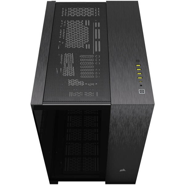 Carcasa Corsair 6500X Black/Obsidian Aluminum