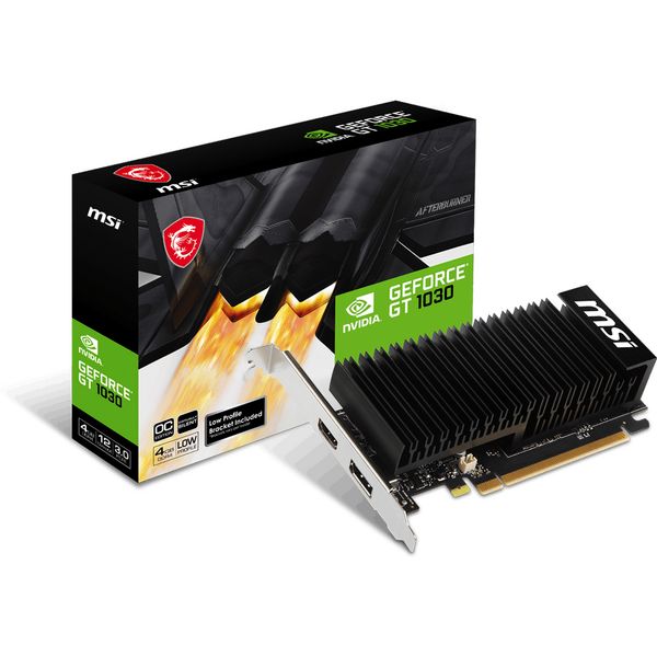 Placa video MSI GeForce GT 1030 4GHD4 LP OC 4GB DDR4 64-bi
