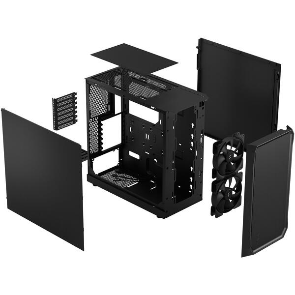 Carcasa Fractal Design Focus 2 Black Solid