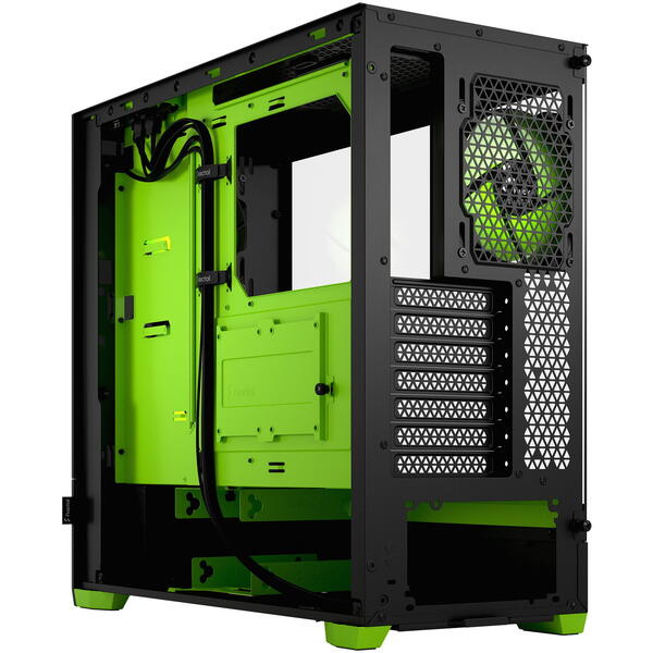 Carcasa Fractal Design Pop Air RGB Green Core TG Clear Tint