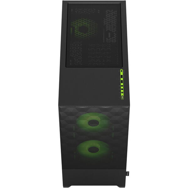 Carcasa Fractal Design Pop Air RGB Green Core TG Clear Tint