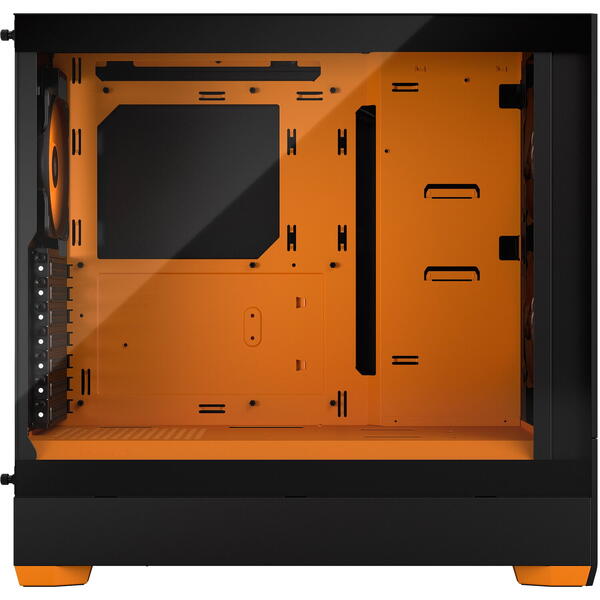 Carcasa Fractal Design Pop Air RGB Orange Core TG Clear Tint
