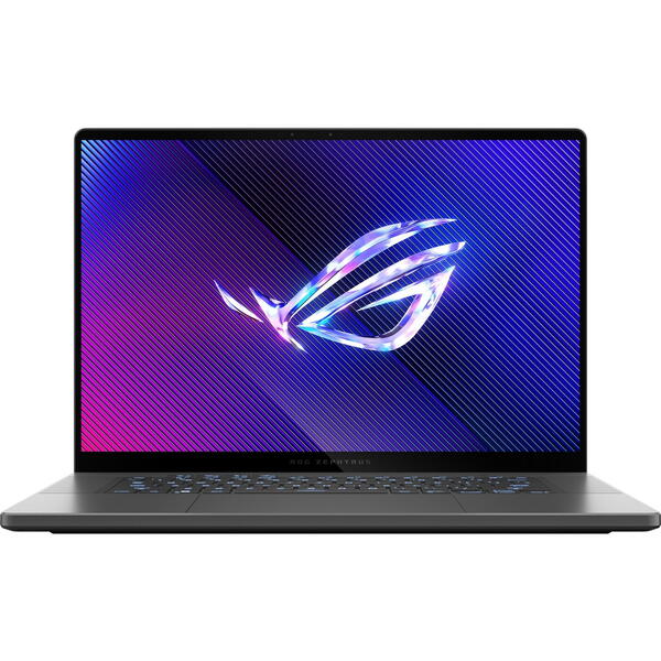 Laptop Gaming Asus ROG Zephyrus G16, 16 inch OLED GU605MZ, 2.5K 240Hz G-Sync, Intel Core Ultra 9 185H, 32GB DDR5X, 1TB SSD, GeForce RTX 4080 12GB, Eclipse Gray