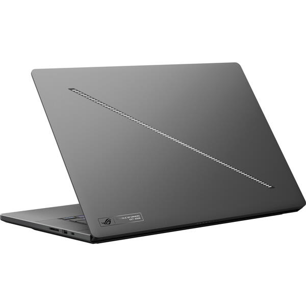 Laptop Gaming Asus ROG Zephyrus G16, 16 inch OLED GU605MZ, 2.5K 240Hz G-Sync, Intel Core Ultra 9 185H, 32GB DDR5X, 1TB SSD, GeForce RTX 4080 12GB, Eclipse Gray
