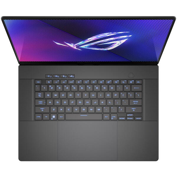 Laptop Gaming Asus ROG Zephyrus G16 GA605WV, 16 inch 2.5K OLED 240Hz, AMD Ryzen AI 9 HX 370, 32GB LPDDR5X, 1TB SSD, GeForce RTX 4060 8GB, Win 11 Home, Eclipse Gray