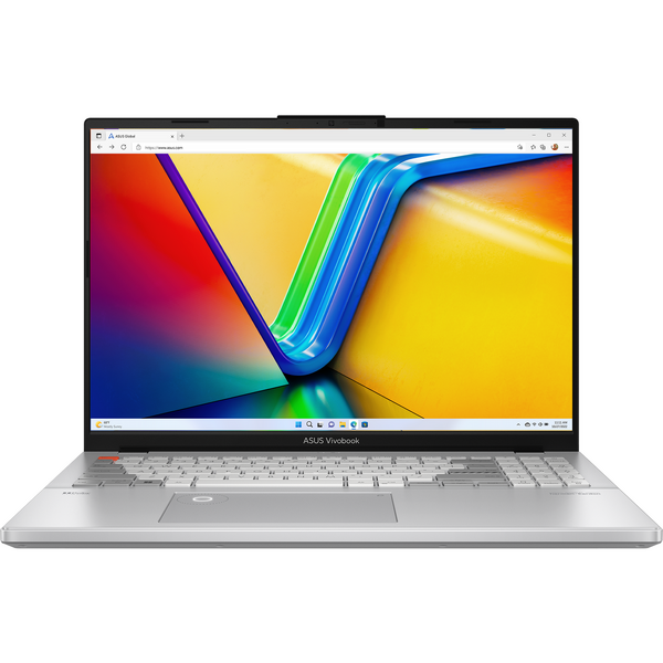 Laptop Asus Vivobook Pro 16X K6604JI, 16 inch 3.2K OLED, Intel Core i9-13980HX, 32GB DDR5, 1TB SSD, nVidia GeForce RTX 4070 8GB, Argintiu