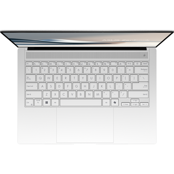 Laptop Asus Zenbook S 14 OLED UX5406SA, 14 inch 3K 120Hz, Intel Core Ultra 7 258V, 32GB LPDDR5X, 1TB SSD, Intel Arc 140V, Win 11 Pro, Scandinavian White