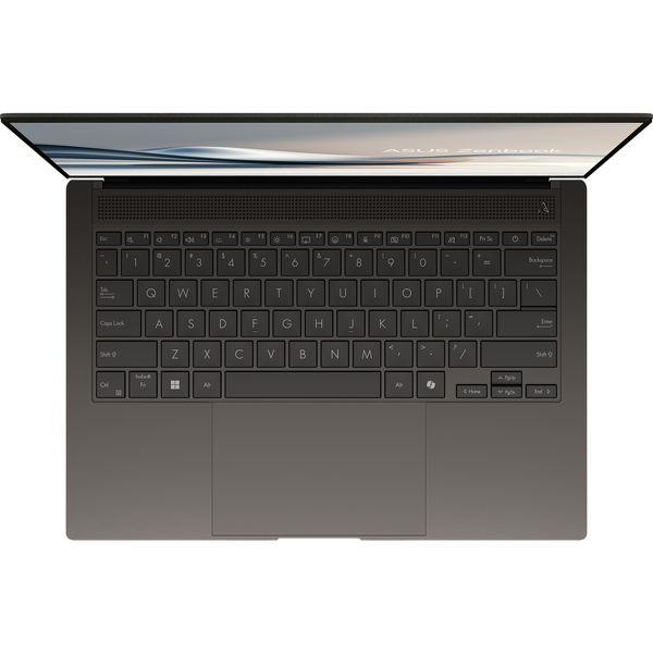 Laptop Asus Zenbook S 14 OLED UX5406SA, 14 inch 3K 120Hz Touch, Intel Core Ultra 7 258V, 32GB LPDDR5X, 1TB SSD, Intel Arc 140V, Win 11 Pro, Zumaia Gray